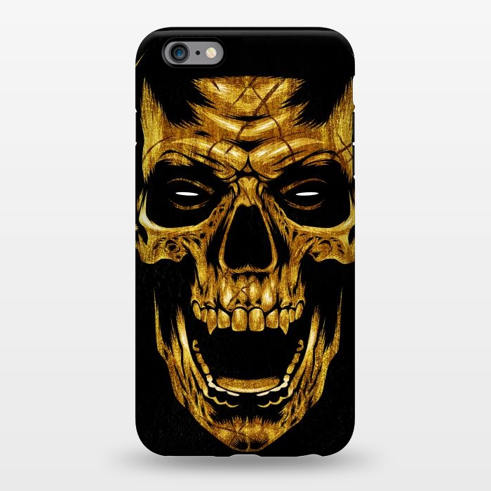 iPhone 6/6s plus StrongFit Golden Skull by Alberto