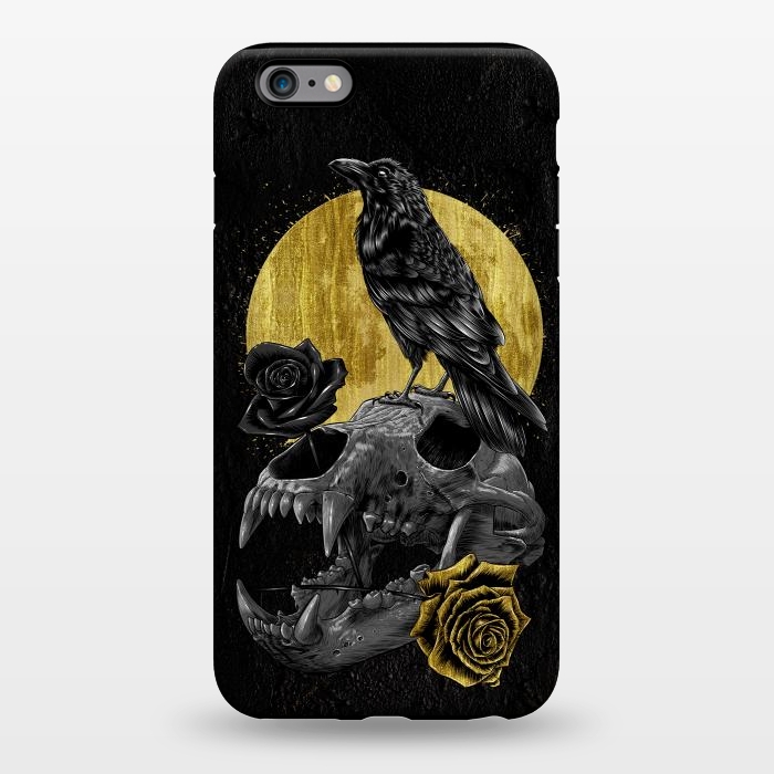 iPhone 6/6s plus StrongFit Skull Crow by Alberto