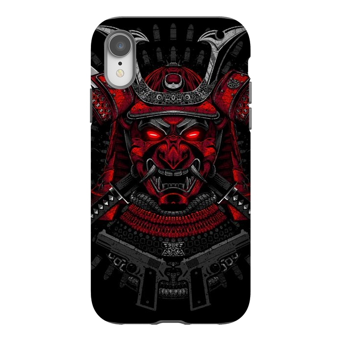 iPhone Xr StrongFit Red Samurai  by Alberto