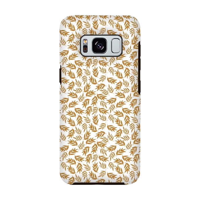 Galaxy S8 StrongFit Yellow Leaves by Edith May