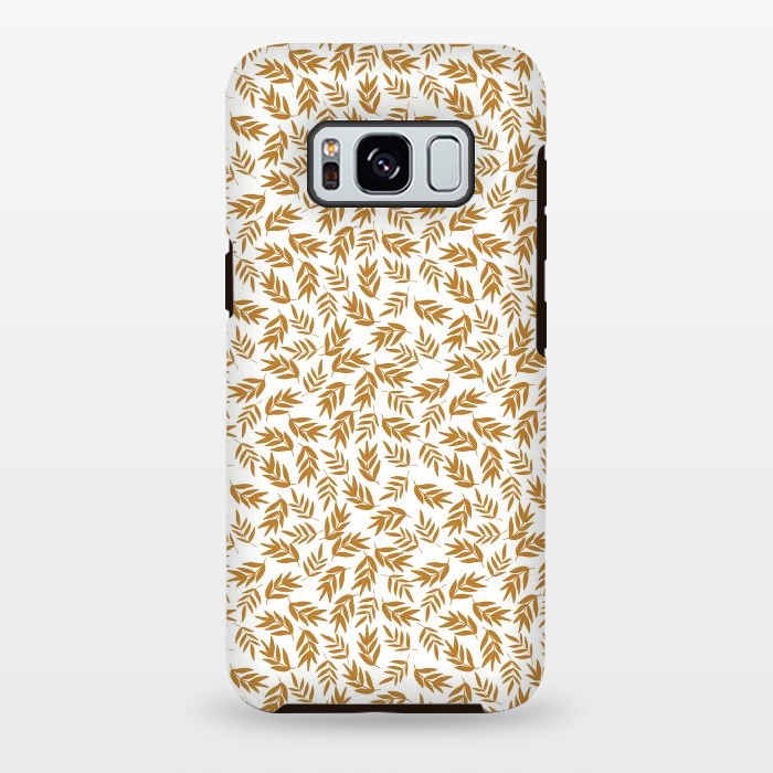 Galaxy S8 plus StrongFit Yellow Leaves by Edith May