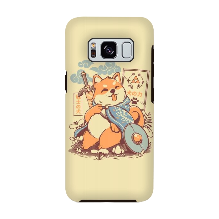 Galaxy S8 StrongFit The legend of Dog by Ilustrata