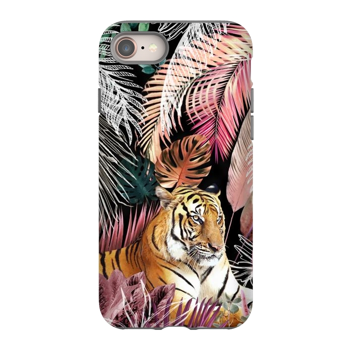 iPhone 8 StrongFit Jungle Tiger 01 by amini54