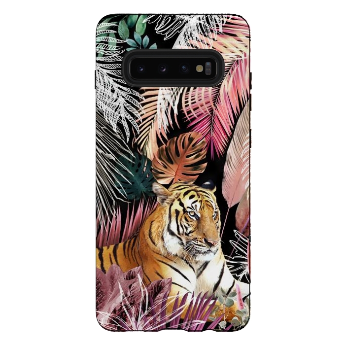 Galaxy S10 plus StrongFit Jungle Tiger 01 by amini54