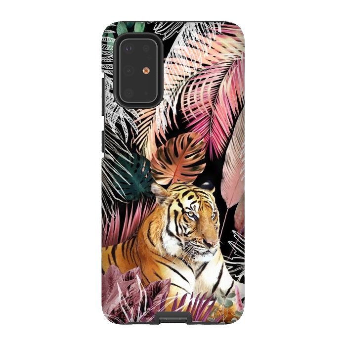 Galaxy S20 Plus StrongFit Jungle Tiger 01 by amini54