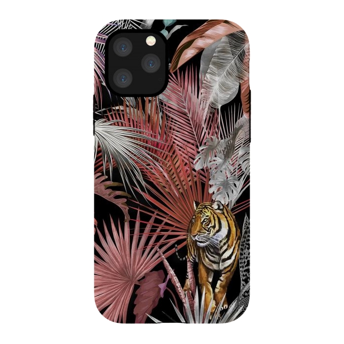 iPhone 11 Pro StrongFit Jungle Tiger 02 by amini54