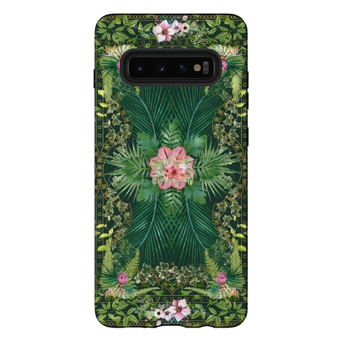 Galaxy S10 plus StrongFit Tropical Foliage 10 by amini54