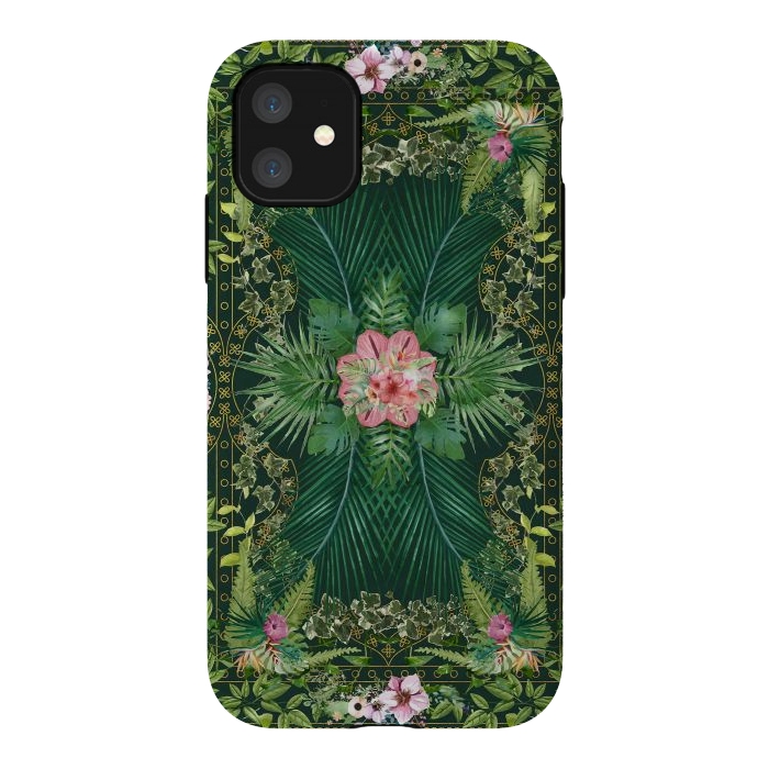 iPhone 11 StrongFit Tropical Foliage 10 by amini54