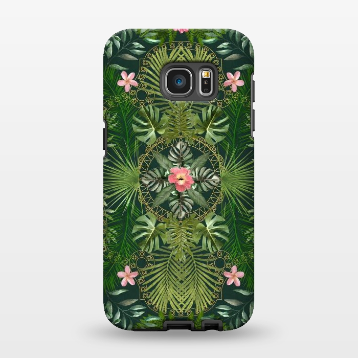 Galaxy S7 EDGE StrongFit Tropical Foliage 15 by amini54