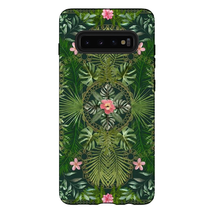 Galaxy S10 plus StrongFit Tropical Foliage 15 by amini54