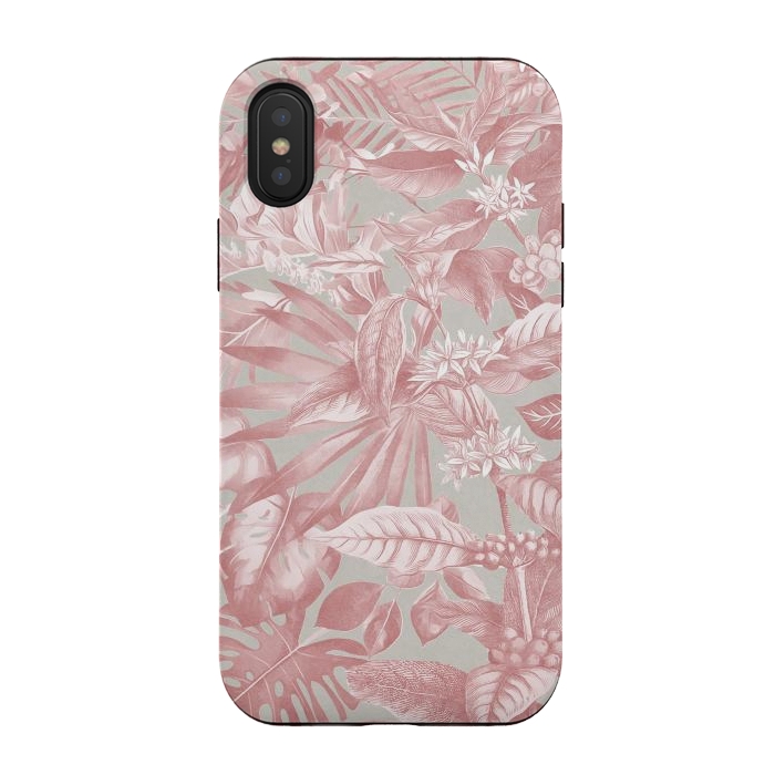iPhone Xs / X StrongFit Tropical Foliage 11 by amini54