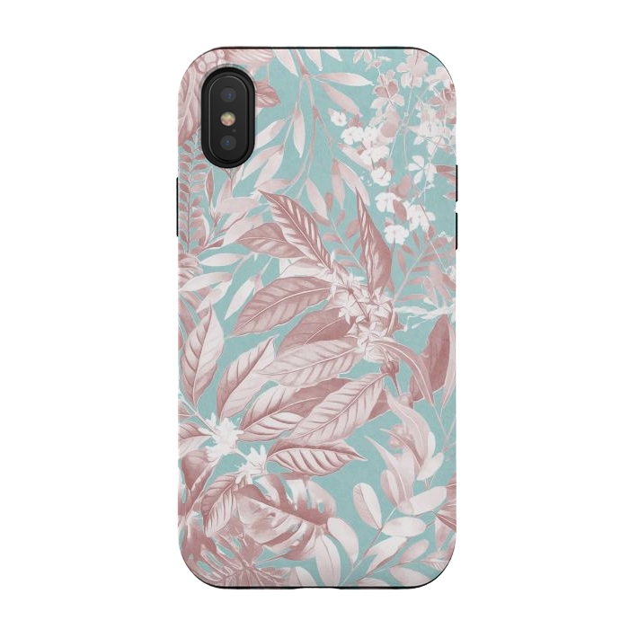 iPhone Xs / X StrongFit Tropical Foliage 13 by amini54