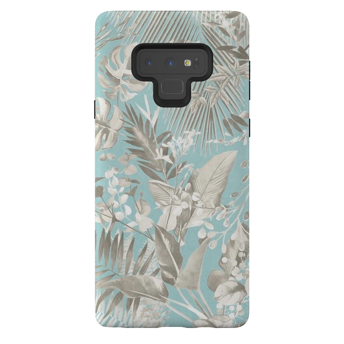 Galaxy Note 9 StrongFit Tropical Foliage 14 by amini54