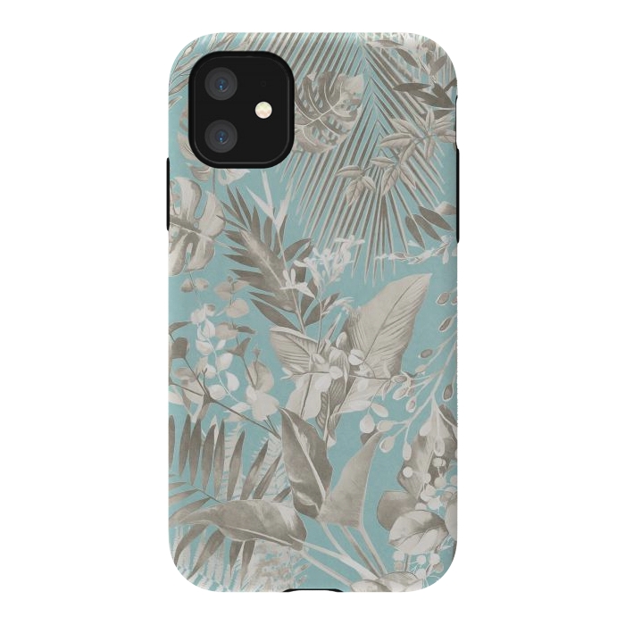 iPhone 11 StrongFit Tropical Foliage 14 by amini54