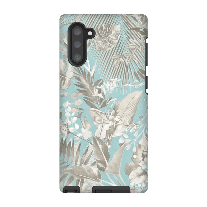 Galaxy Note 10 StrongFit Tropical Foliage 14 by amini54