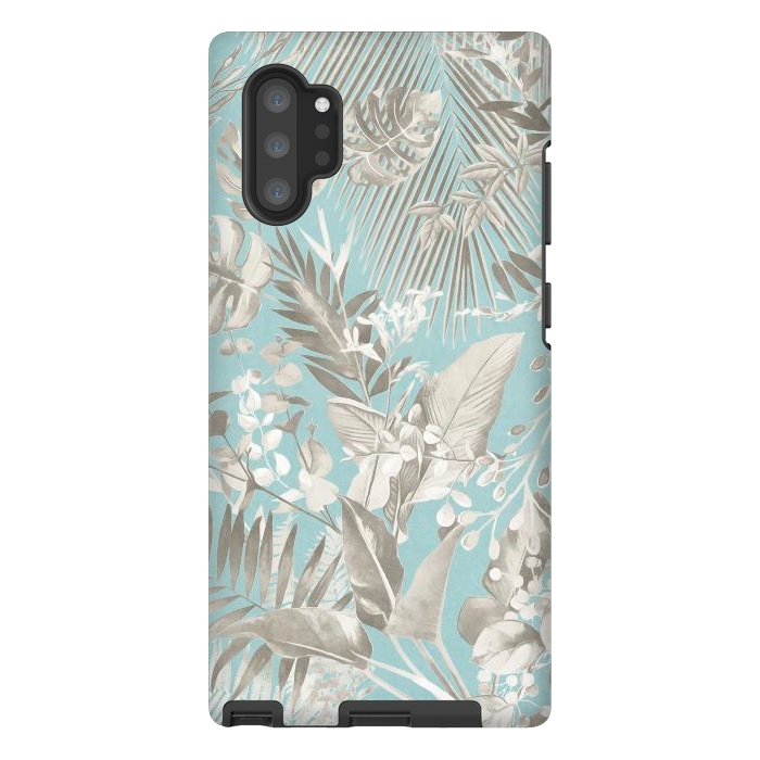 Galaxy Note 10 plus StrongFit Tropical Foliage 14 by amini54