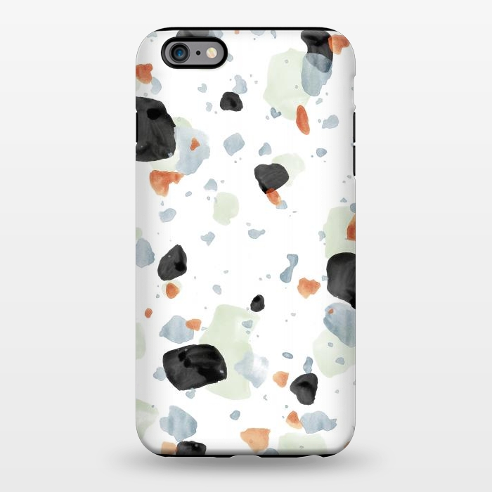 iPhone 6/6s plus StrongFit Abstract Watercolor Painting Terrazzo Pattern 04 by amini54