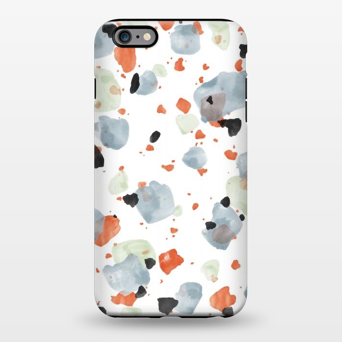 iPhone 6/6s plus StrongFit Abstract Watercolor Painting Terrazzo Pattern 05 by amini54
