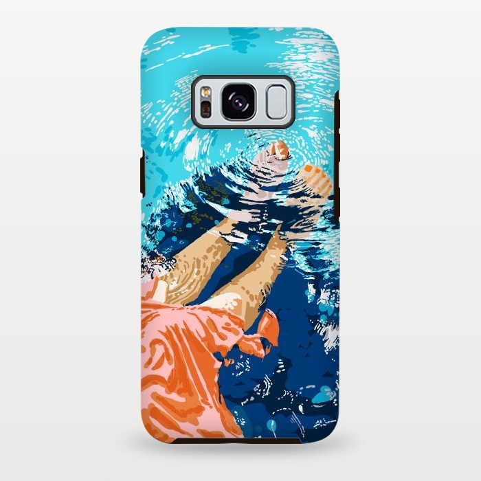 Galaxy S8 plus StrongFit Take Me Where The Waves Kiss My Feet by Uma Prabhakar Gokhale