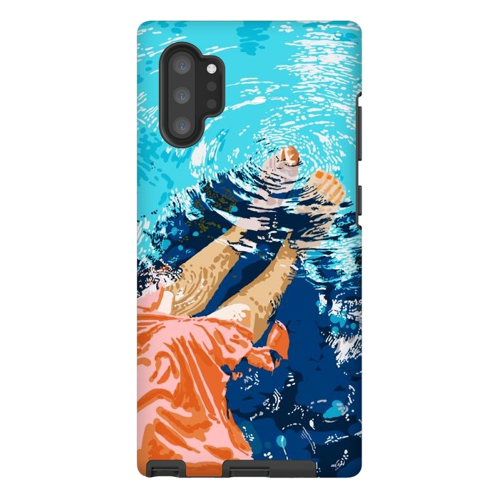 Galaxy Note 10 plus StrongFit Take Me Where The Waves Kiss My Feet by Uma Prabhakar Gokhale
