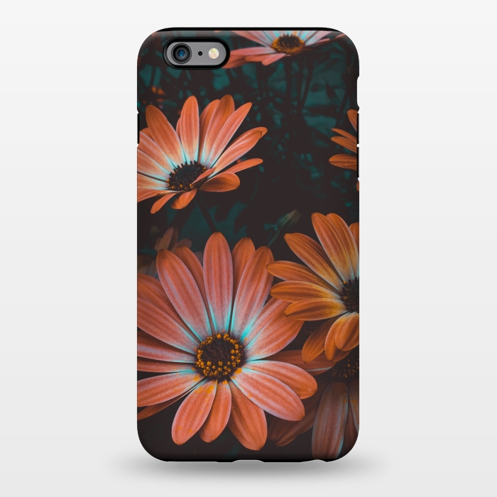 iPhone 6/6s plus StrongFit orange beautiful flowers by MALLIKA