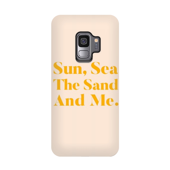 Galaxy S9 StrongFit Sun, Sea, The Sand & Me by Uma Prabhakar Gokhale