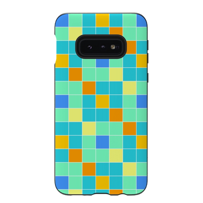 Galaxy S10e StrongFit Squares  by Winston