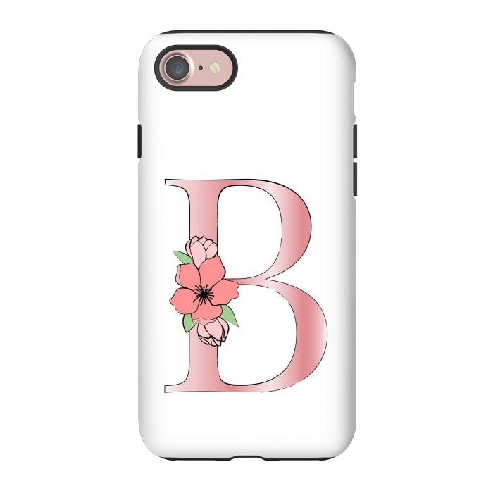 iPhone 7 StrongFit Monogram Letter B by Martina
