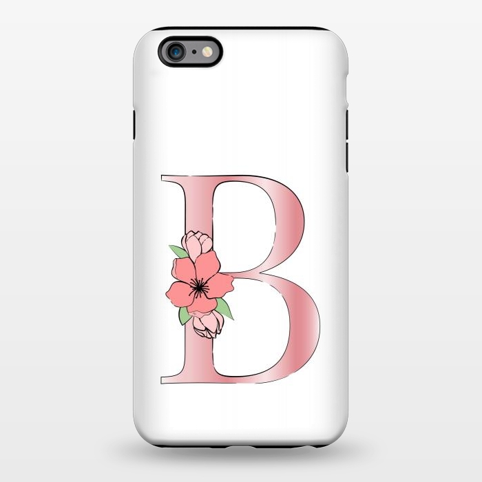 iPhone 6/6s plus StrongFit Monogram Letter B by Martina