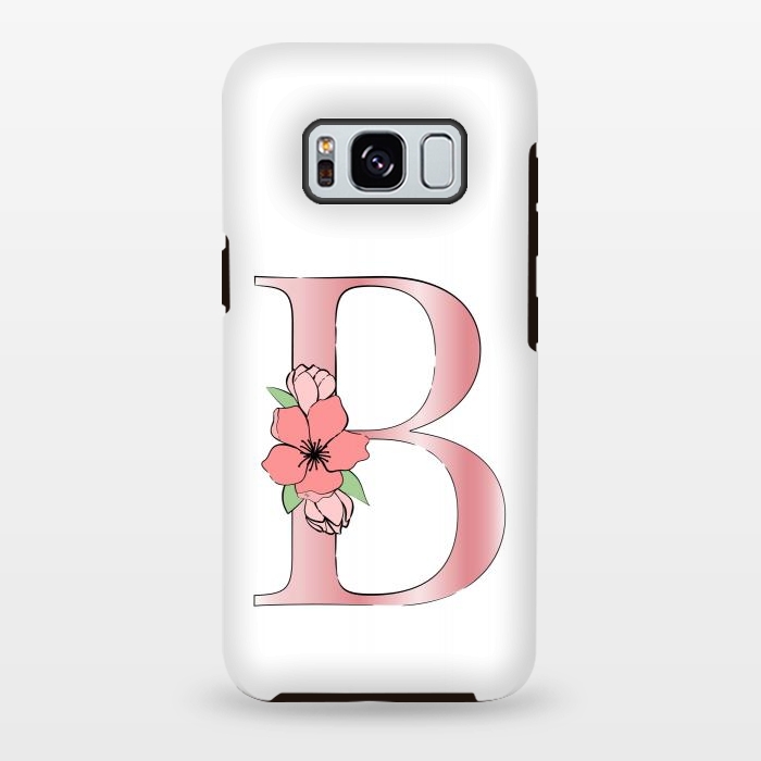 Galaxy S8 plus StrongFit Monogram Letter B by Martina