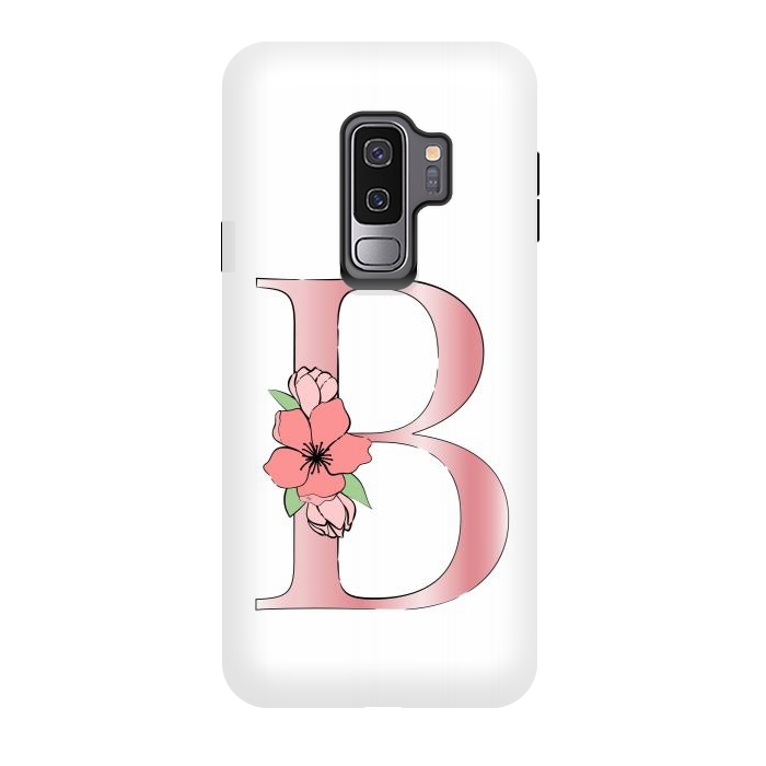 Galaxy S9 plus StrongFit Monogram Letter B by Martina