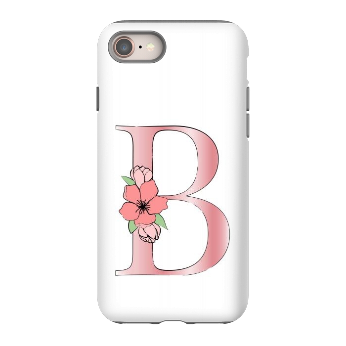iPhone 8 StrongFit Monogram Letter B by Martina