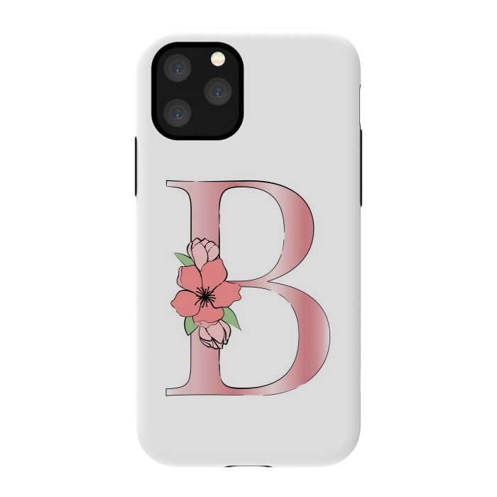 iPhone 11 Pro StrongFit Monogram Letter B by Martina