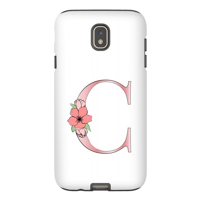 Galaxy J7 StrongFit Monogram Letter C by Martina