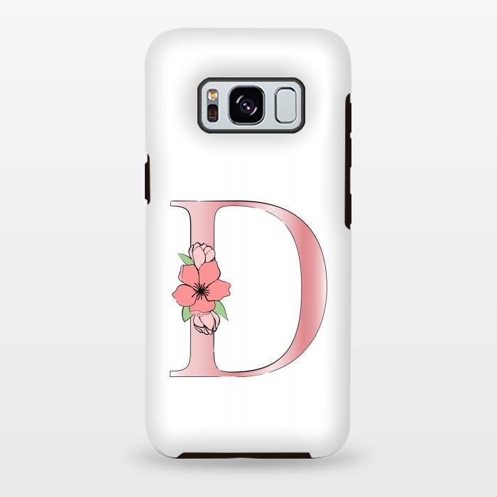 Galaxy S8 plus StrongFit Monogram Letter D by Martina