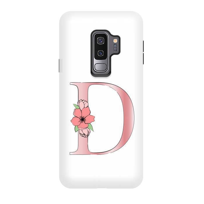 Galaxy S9 plus StrongFit Monogram Letter D by Martina