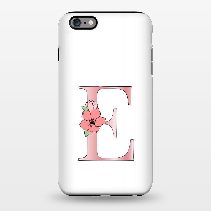 iPhone 6/6s plus StrongFit Monogram Letter E by Martina