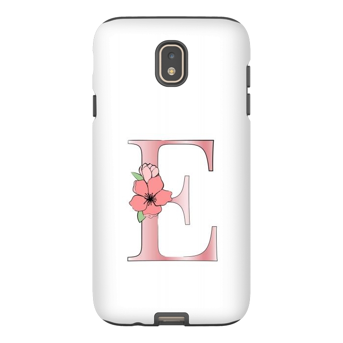 Galaxy J7 StrongFit Monogram Letter E by Martina