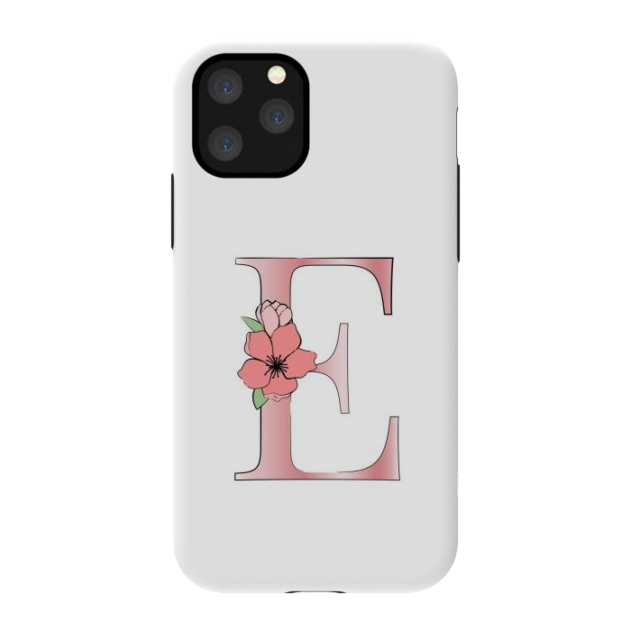 iPhone 11 Pro StrongFit Monogram Letter E by Martina