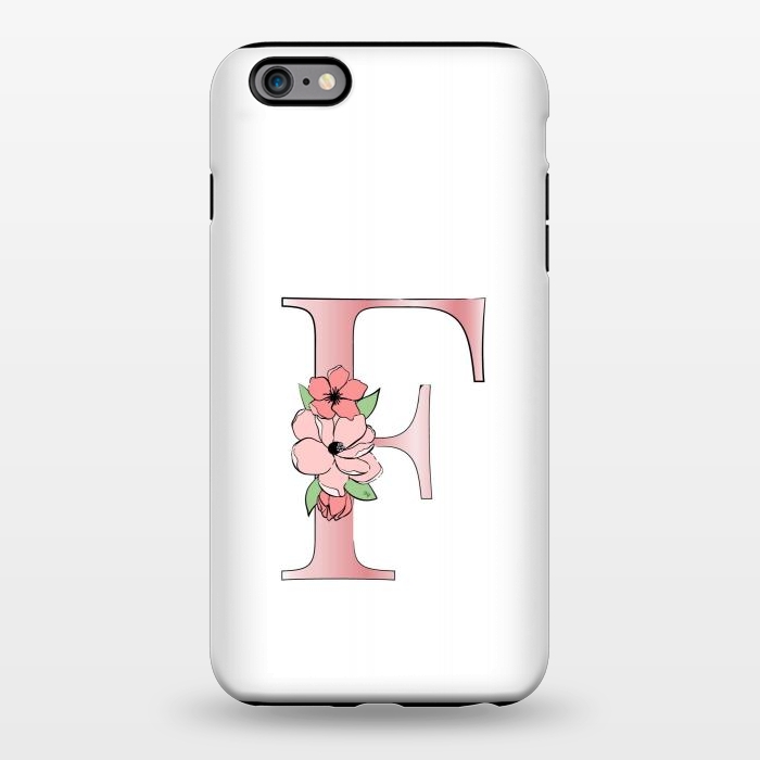 iPhone 6/6s plus StrongFit Monogram Letter F by Martina