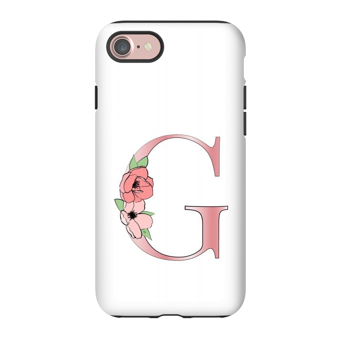 iPhone 7 StrongFit Monogram Letter G by Martina