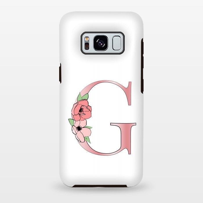 Galaxy S8 plus StrongFit Monogram Letter G by Martina
