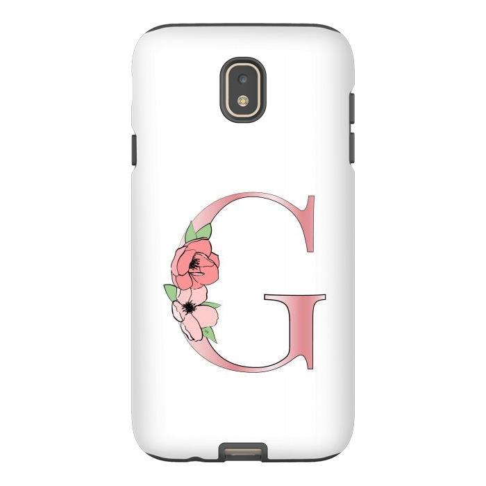 Galaxy J7 StrongFit Monogram Letter G by Martina