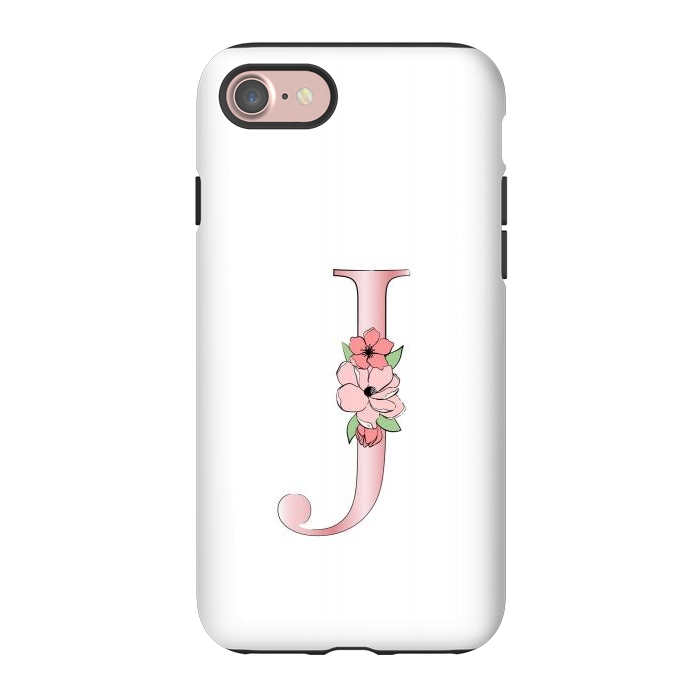 iPhone 7 StrongFit Monogram Letter J by Martina