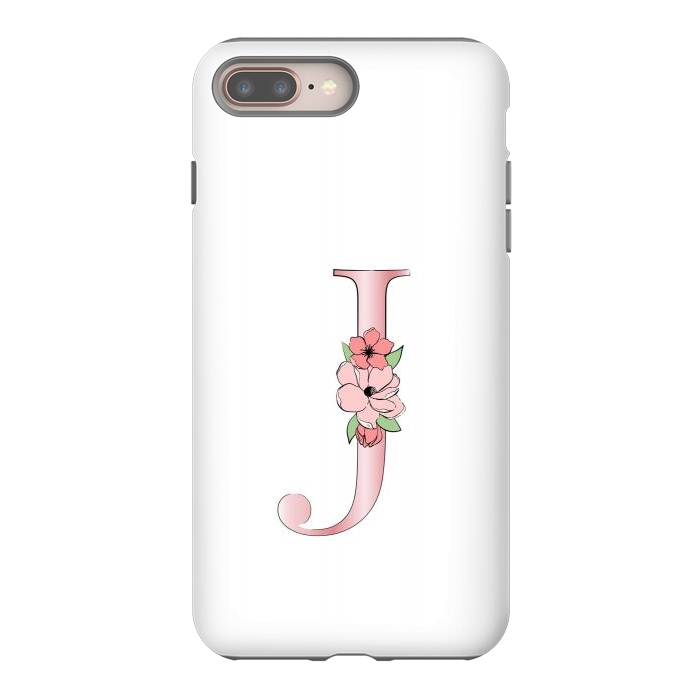 iPhone 7 plus StrongFit Monogram Letter J by Martina