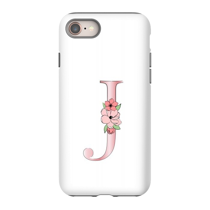 iPhone 8 StrongFit Monogram Letter J by Martina