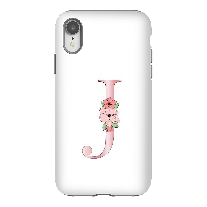 iPhone Xr StrongFit Monogram Letter J by Martina