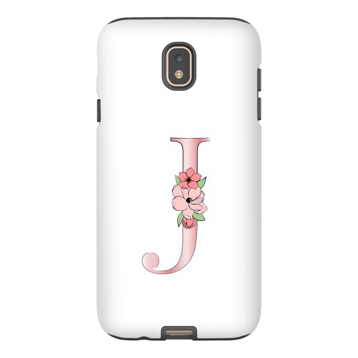 Galaxy J7 StrongFit Monogram Letter J by Martina