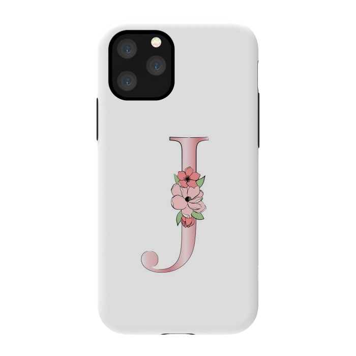 iPhone 11 Pro StrongFit Monogram Letter J by Martina