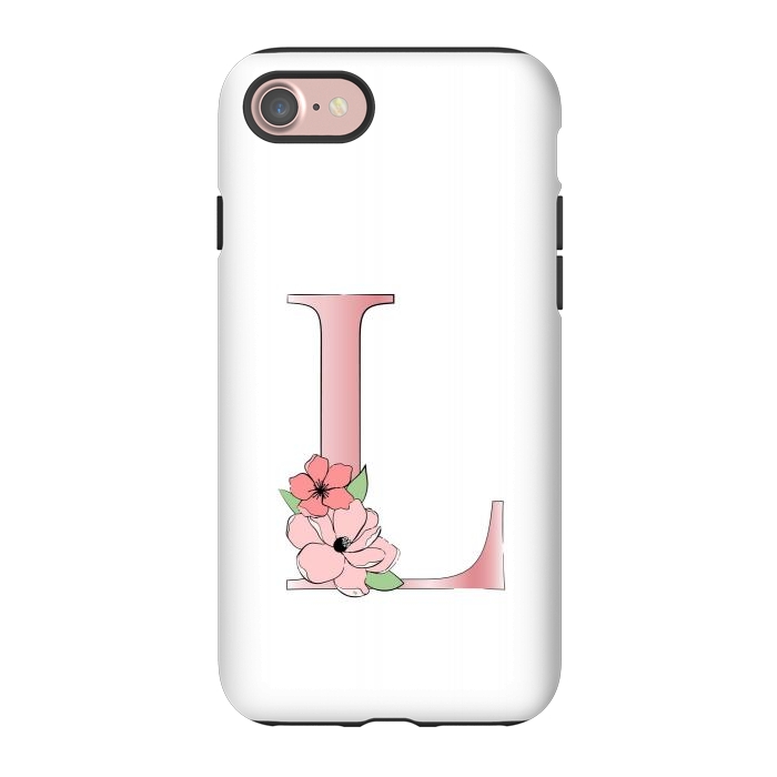iPhone 7 StrongFit Monogram Letter L by Martina